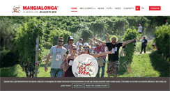 Desktop Screenshot of mangialonga.com