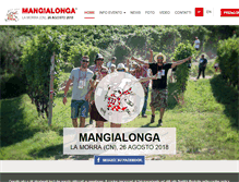 Tablet Screenshot of mangialonga.com